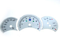 Dial Faces Silver Porsche Boxster 986
